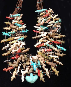 Antique Native American Fetish Necklace