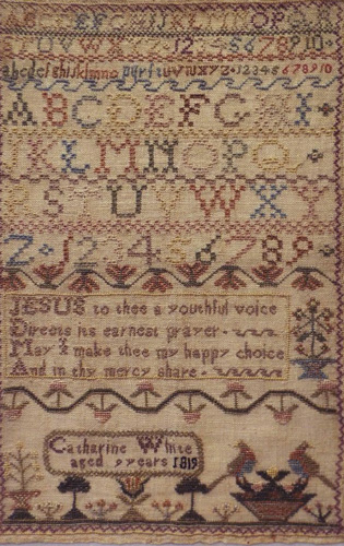 Early American Samplers | Noble Treasures Antiques | Lafayette, CO